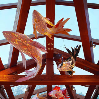 Orshair Individuel Créativité Métal Bois Lustre
