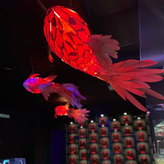 Orshair Individuel Créativité Métal Bois Lustre