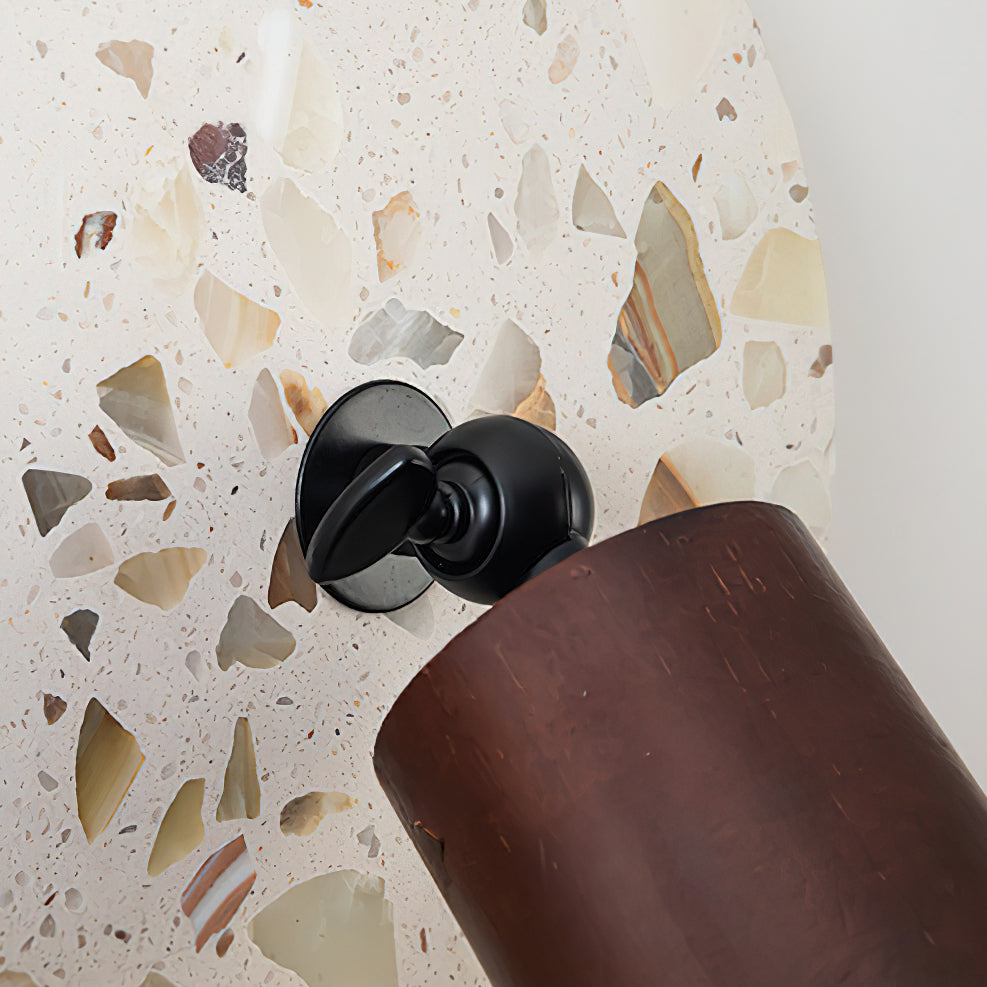 Another close-up showing the texture of the translucent stone.