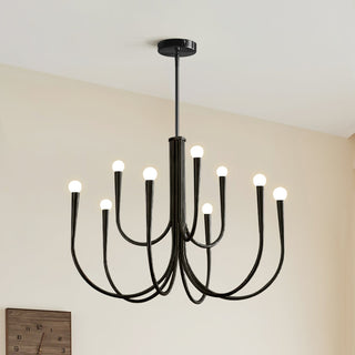 Lustra Lustre Bras Swoop Laiton Minimaliste