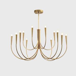 Lustra Lustre Bras Swoop Laiton Minimaliste