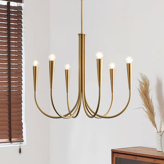 Lustra Lustre Bras Swoop Laiton Minimaliste