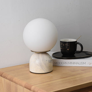 Caelum Marbre Lampe de Table de Table Scandinave