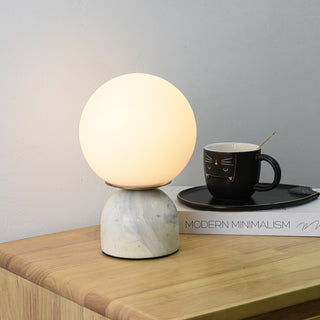 Caelum Marbre Lampe de Table de Table Scandinave