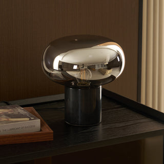 Rova Lampe de Table en Marbre Industriel