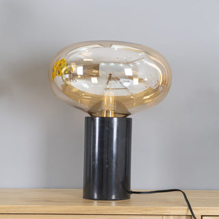 Rova Lampe de Table en Marbre Industriel