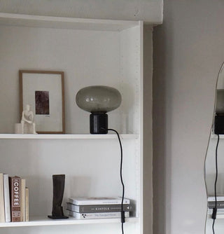 Rova Lampe de Table en Marbre Industriel