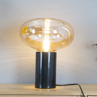 Rova Lampe de Table en Marbre Industriel