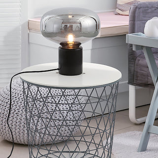 Rova Lampe de Table en Marbre Industriel