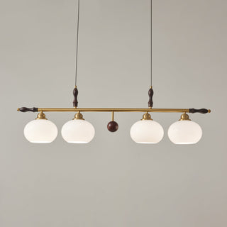 Sylvara Suspension en Bois et Verre Premium-Luire