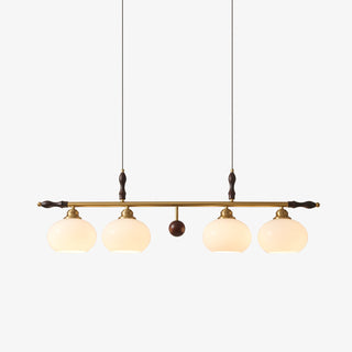 Runell Suspension en Verre Et Bois à L'Élégance Traditionnelle
