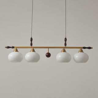 Runell Suspension en Verre Et Bois à L'Élégance Traditionnelle