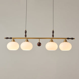 Runell Suspension en Verre Et Bois à L'Élégance Traditionnelle