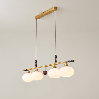 Sylvara Suspension en Bois et Verre Premium-Luire
