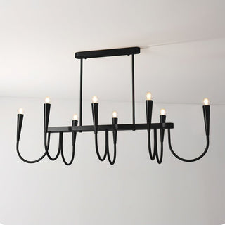 Lustra Lustre Or Symphonie Courbée Élégante