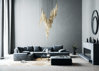 Ovynira Lustre Tige en Or