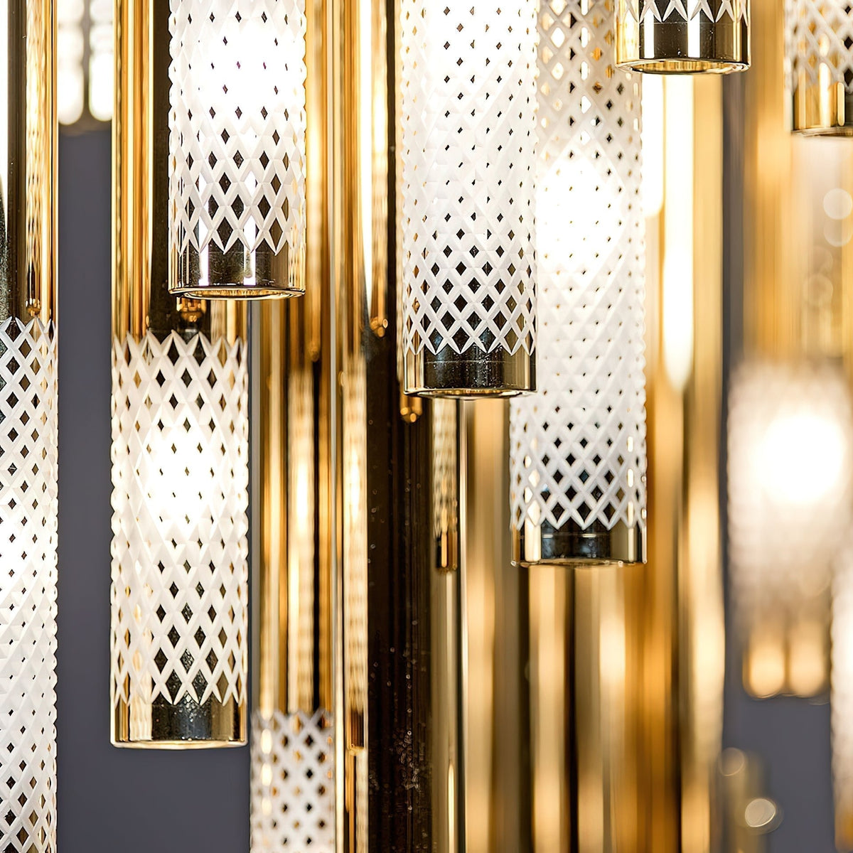 Ovynira Lustre Tige en Or