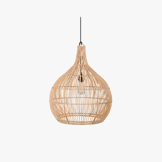 Ritta Suspension Japonais Créatif Rotin pour Salle à Manger/Chambre