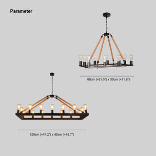Epoch Design LED Vintage Industrielle Lampe Suspension En Métal Restaurant Bar