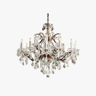 Silva Lustre décoratif Moderne, Métal/Cristal,  Rouille, Salon