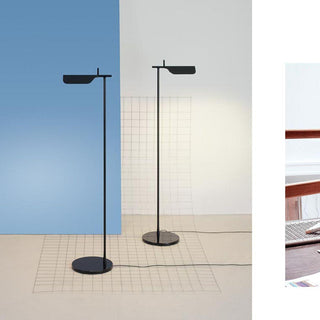 Ebonis Lampadaire Minimaliste en Acrylique