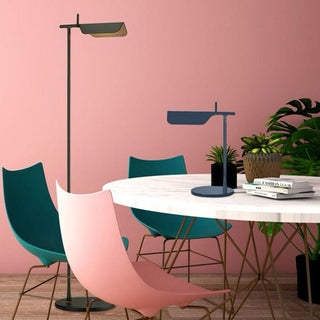 Ebonis Lampadaire Minimaliste en Acrylique