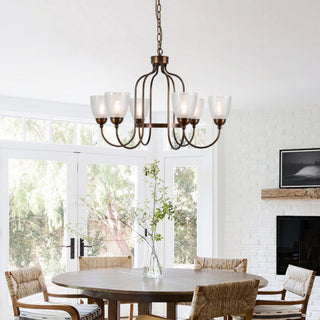 Caraeara Postmodern Luxe Verre Lustre
