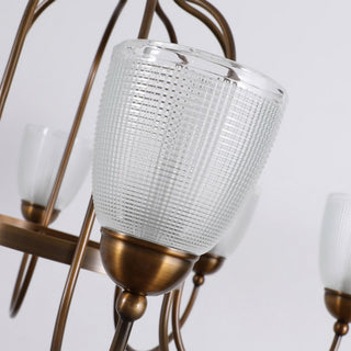 Caraeara Postmodern Luxe Verre Lustre