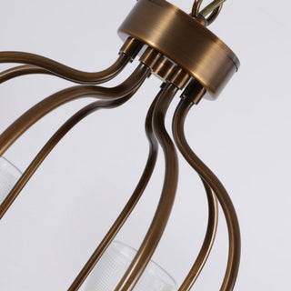 Caraeara Postmodern Luxe Verre Lustre