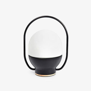 Orb Modern Glass Table Lamp-Neutral Decor