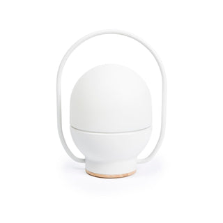 Orb Modern Glass Table Lamp-Neutral Decor