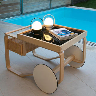 Orb Modern Glass Table Lamp-Neutral Decor