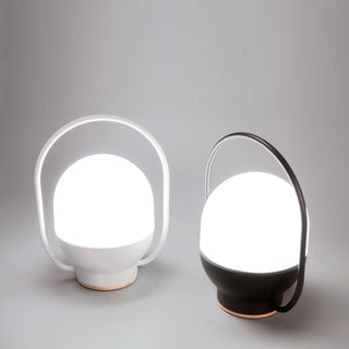 Orb Modern Glass Table Lamp-Neutral Decor