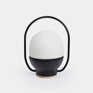 Orb Modern Glass Table Lamp-Neutral Decor