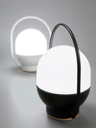 Orb Modern Glass Table Lamp-Neutral Decor