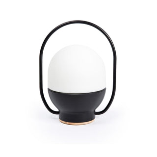 Orb Modern Glass Table Lamp-Neutral Decor