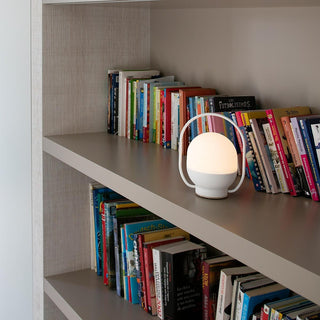 Orb Modern Glass Table Lamp-Neutral Decor