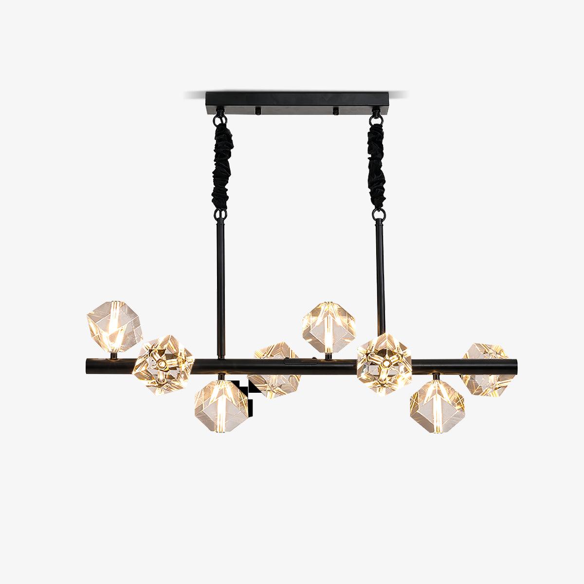 Eurthiel Lustre Pendentif Cristal Luxe