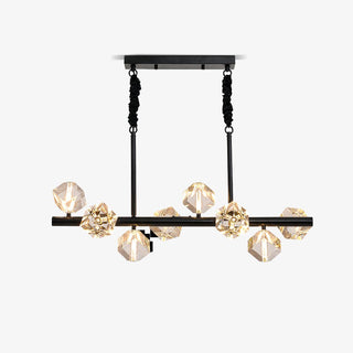 Eurthiel Lustre Pendentif Cristal Luxe