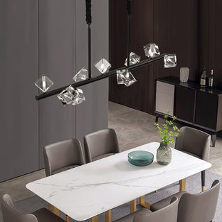 Eurthiel Lustre Pendentif Cristal Luxe