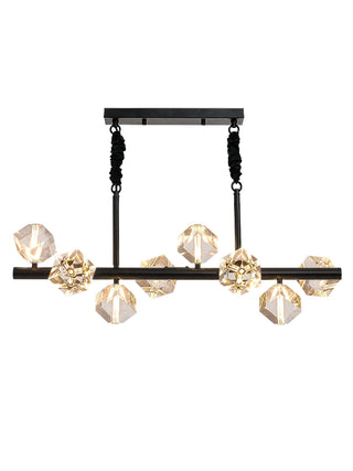 Eurthiel Lustre Pendentif Cristal Luxe