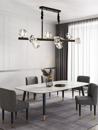 Eurthiel Lustre Pendentif Cristal Luxe
