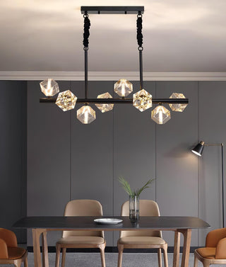 Eurthiel Lustre Pendentif Cristal Luxe
