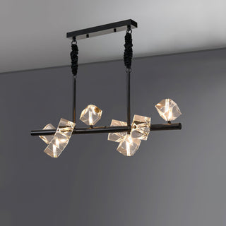 Eurthiel Lustre Pendentif Cristal Luxe