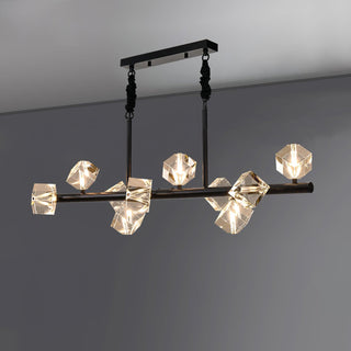 Eurthiel Lustre Pendentif Cristal Luxe