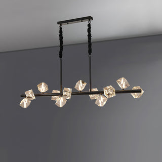 Eurthiel Lustre Pendentif Cristal Luxe