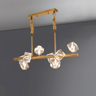 Eurthiel Lustre Pendentif Cristal Luxe