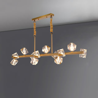 Eurthiel Lustre Pendentif Cristal Luxe