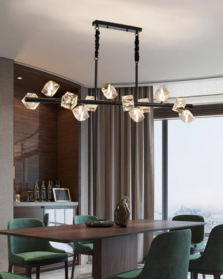Eurthiel Lustre Pendentif Cristal Luxe