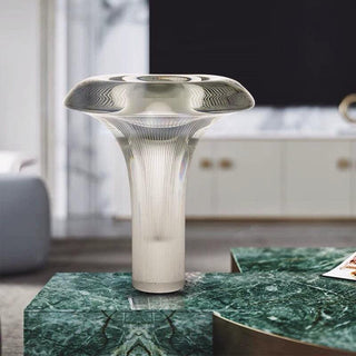 Carl Lampe de Table en Verre Moderne